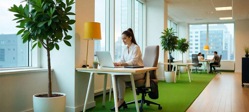 Future-proof your office with smart energy-saving tips! Learn how to design a green office in India, the US, and worldwide, leveraging natural light, motion sensors, and light sensors for automated energy efficiency and reduced bills.